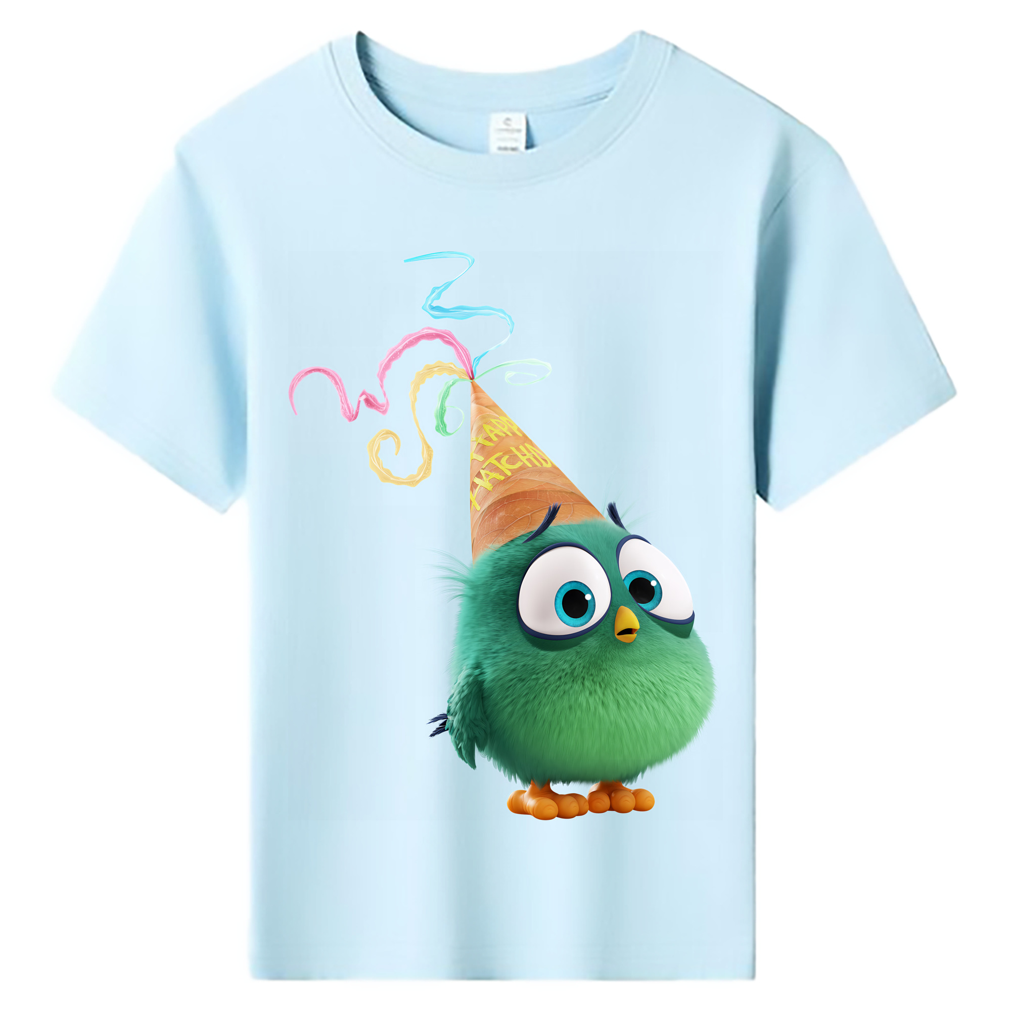 （画像用） Angry Birds アングリーバード 綿100％キッズTシャツ（フロントプリント）